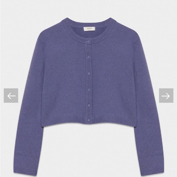 Aritzia Sweaters - Aritzia Cashmere Periwinkle Cardigan
